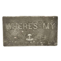 Where's My Cufflink? c. 1900 Coney Island Tin Souvenir Box