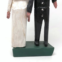 Emile Bluteau Canadian Folk Art Wedding Couple