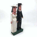 Emile Bluteau Canadian Folk Art Wedding Couple