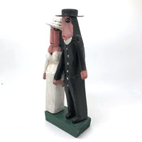 Emile Bluteau Canadian Folk Art Wedding Couple