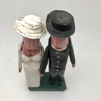 Emile Bluteau Canadian Folk Art Wedding Couple