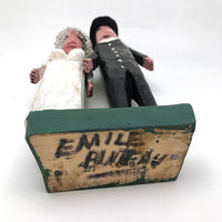 Emile Bluteau Canadian Folk Art Wedding Couple