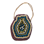 Charming Miniature 19th Century Native American Beaded Pouch, Presumed Seneca