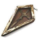 SOLD Very Holy! 19th C.Crucifix in Marvelous Gilded Shadow Box