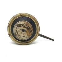 Quick Loader, Excellent Antique American Can Co. Dusting Powder Squeeze Tin