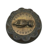 Perry & Co. London, 1860 Brass Whist Marker with Pointing Hand