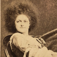 "Circasian Beauty" of the Bowery, Charles Eisenmann c. 1880s Carte de Visite