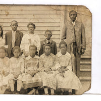 Striking Early Segregated School Class Photograph