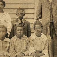 Striking Early Segregated School Class Photograph