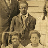 Striking Early Segregated School Class Photograph