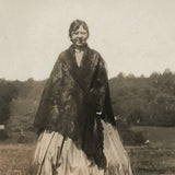 Harriet in the Field with Bell Skirt