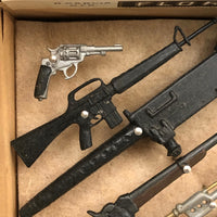 Butterfly-esque Cigar Box Toy Gun Collection