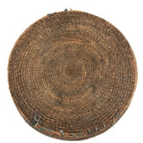 Tightly Woven Antique Tutsi Basket with Rich Patina