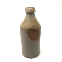 GO! 19th C. Stoneware Beer Bottle with Perfect Impressed Monogram