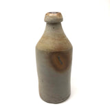 GO! 19th C. Stoneware Beer Bottle with Perfect Impressed Monogram