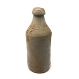 GO! 19th C. Stoneware Beer Bottle with Perfect Impressed Monogram