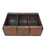 Beautifully Constructed Antique Three Section Change Box with Rich Patina