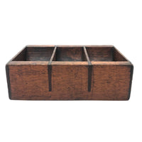 Beautifully Constructed Antique Three Section Change Box with Rich Patina