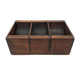 Beautifully Constructed Antique Three Section Change Box with Rich Patina