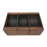 Beautifully Constructed Antique Three Section Change Box with Rich Patina