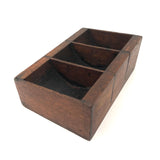 Beautifully Constructed Antique Three Section Change Box with Rich Patina