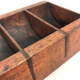 Beautifully Constructed Antique Three Section Change Box with Rich Patina