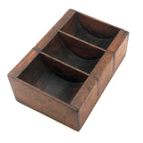 Beautifully Constructed Antique Three Section Change Box with Rich Patina