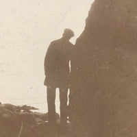 Into the Void, c. 1900 Kodak #3 Photo of Man in Silhouette