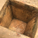 Unusual and Wonderful Hybrid: 1922 Maine Native Fancy Curl Basket Over Carved Barrel with Drawer