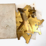 Antique Envelope of 14 Golden X's is