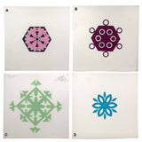 Exceptional Froebel Kindergarten Cut Paper Designs, Reconsolidated Set, Single-sided, A-D (Sold Individually)