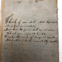 June Chase's 1850s Notebook / Sketchbook, Boston MA