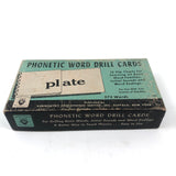 Mid-Century Phonetic Word Drill Cards, Set of 10 Flip Booklets