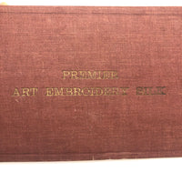 Antique Premier Art Embroidery Silk, 120 Color Sample Card