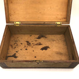 Satisfying 19th C. Painted Documents Box