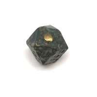 Late Roman - Early Byzantine Many Faceted Tiny Bronze Weight