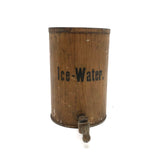 SOLD Early 20th C. Miniature Tin Ice Water Dispenser, Presumed Salesman Sample