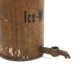 SOLD Early 20th C. Miniature Tin Ice Water Dispenser, Presumed Salesman Sample