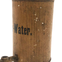 SOLD Early 20th C. Miniature Tin Ice Water Dispenser, Presumed Salesman Sample