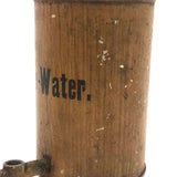 SOLD Early 20th C. Miniature Tin Ice Water Dispenser, Presumed Salesman Sample