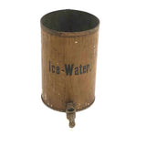 SOLD Early 20th C. Miniature Tin Ice Water Dispenser, Presumed Salesman Sample