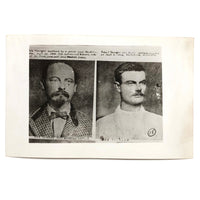 Curious Set of Three Real Photo Postcards of (Jesse) James-Younger Gang Members