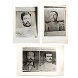 Curious Set of Three Real Photo Postcards of (Jesse) James-Younger Gang Members