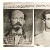 Curious Set of Three Real Photo Postcards of (Jesse) James-Younger Gang Members