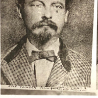 Curious Set of Three Real Photo Postcards of (Jesse) James-Younger Gang Members