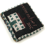 Remember Me, Marvelous 19th Century Hand-beaded Folk Art Love Token Needle Book