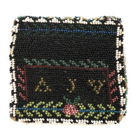 Remember Me, Marvelous 19th Century Hand-beaded Folk Art Love Token Needle Book