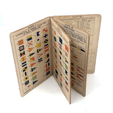 Beautiful 1937 Signal Flag and Semaphore Pocket Booklet (on Heavy Board)