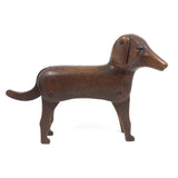 Handsome and Alert! Pair of Early-Mid 20th Century Articulated Dogs