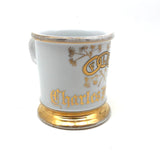 Charles Monroe's Odd Fellows Shaving Mug with Gold FLT Links